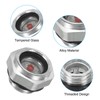 PATIKIL Luft Kompressor Öl Schauglas 3 Packung M16x1.5 Außengewinde Aluminium