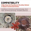 Ximoon 6 Way Cleanout Plug Wrench Replacement for Pasco J40042