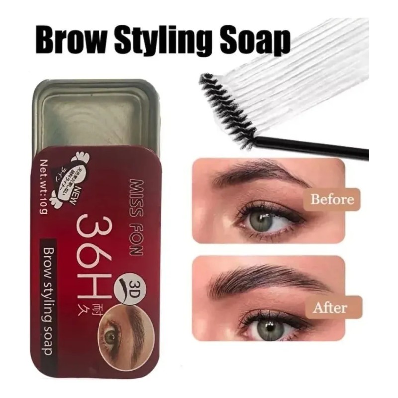 Jabón Para Ceja Orgánico Artesanal Efecto Planchado