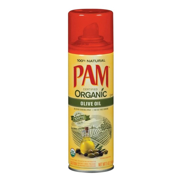 Pam Organic Olive Oil Cooking Spray, 5 Ounce -- 12 per case.12