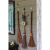 Cinnamon Scented Broom (2-Pack) - 36" Heather Broom - Holiday