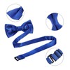 Kajeer Kids Suspender Bowtie Necktie Sets - Adjustable Elastic Classic