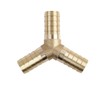 sourcing map Hose Connector Brass Adapter for Air, Water, Gas,