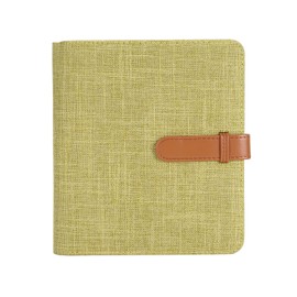 Linen Hardcover 3 Inch Photo Album Large Capacity Universal 288 Pockets Photos Linen Cover Album for Instax 12 11 7 Green