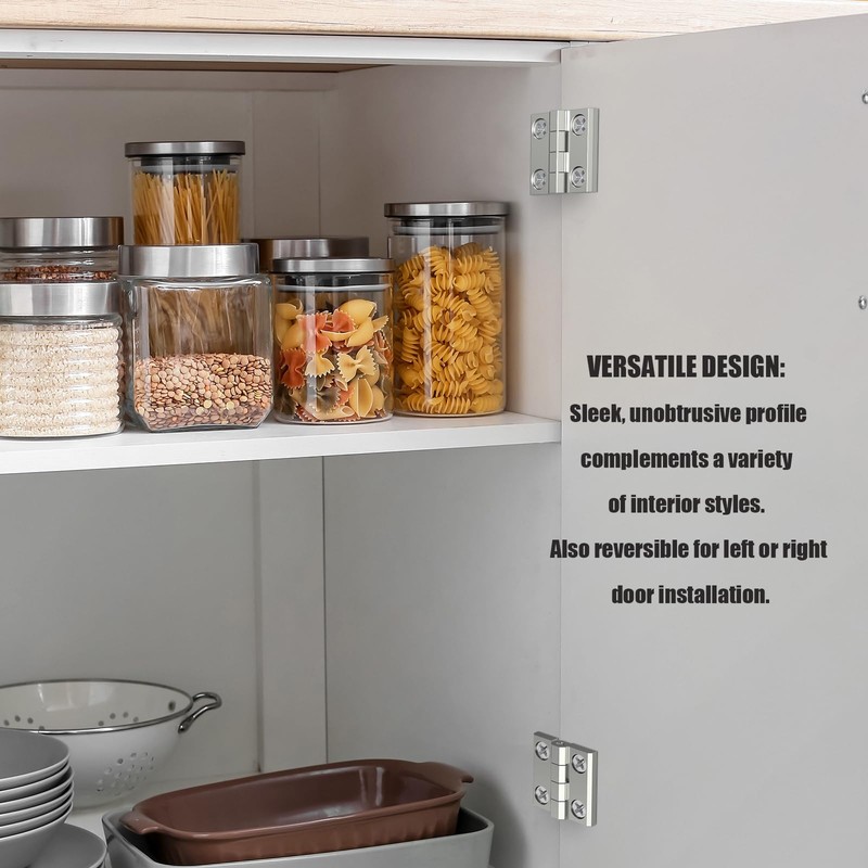 SYINE Heavy-Duty Butt Hinge Zinc Alloy Door Hinge for Closet