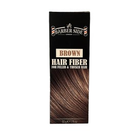 ican Barber Side London Hair Fiber For Fuller & Thicker Hair Hair Loss Concealer for Men and Women Brown 50g