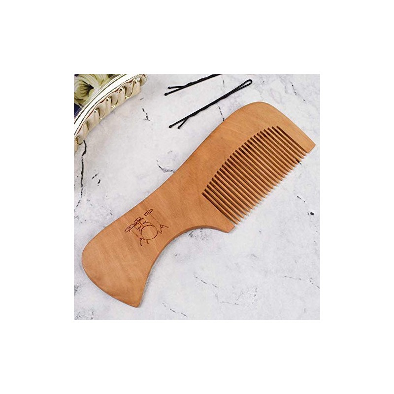 'Drum Set' Wooden Comb (HA00021135)