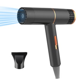 Journeyside Haartrockner 800 W, Haartrockner Tragbarer Reise-Haartrockner Ionen, Schnelltrocknend, 3 Temperaturstufen, Secado Rápido, Fön mit Föhndüsen für Home-Styling, Friseursalons