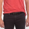 Mission Belt Men's Ratchet Belt - 35mm Gun Metal Buckle/Black