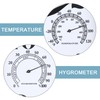 Vigorwise 12 inch Outdoor Wall Clock, Plastic Waterproof Outdoor Clock