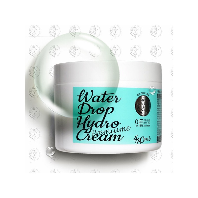 Eden Waterdrop Large Capacity Moisture Cream 480ml / Premium Whitening