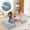 MeMoreCool Foldable Floor Mattress for Kids, Glow Toddler Nap Mat