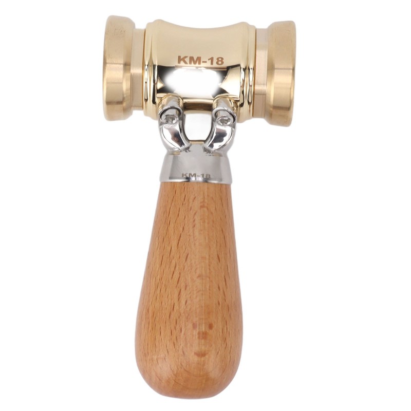 Woodworking Chisel Mallet Beech Wood Carpenter Hammer with Replaceable Solid