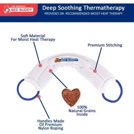 Unbranded Bed Buddy Neck Heating Pad and Microwave Heating Pad, Heated Neck Wrap - Heating