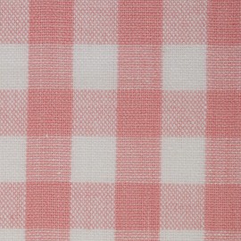 DII Gingham Check Tabletop Collection, Pink, Placemat Set