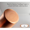 Cuyahoga Copper – Set of 2 Pure Copper Tumblers -