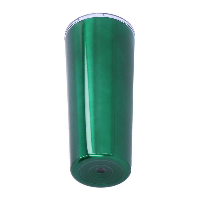 2‑Layer Green Insulation Bottle Stainless Steel Vacuum Bottle for Travel