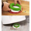 Elastic Waxless Toilet Ring for Toilet Bowl Waste Lines, Universal