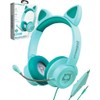 HyperGear Kombat Kitty Gaming Headset Green
