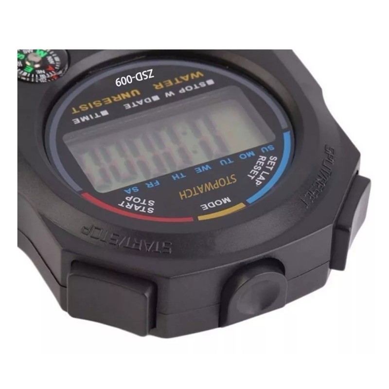 Alien Technology Cronómetro Deportivo Digital Brújula Alarma Reloj Portatil