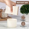 Geelin 2 Pack Diatomite Stone Sponge Holder for Kitchen Sink