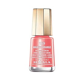 MAVALA, Mini Colors, Esmalte de Uñas, Color 169 Waikiki Orange, coral naranja, 47 Colores Disponibles, Nail Laqcuer, Pintauñas, Tamaño Mini para 20...