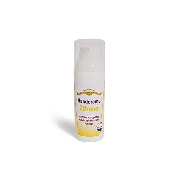Hand Cream Lemon 50 ml Dispenser