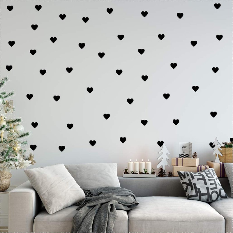 StickerDeen | Heart Shape Decoration Removable Wall Art Vinyl Decal