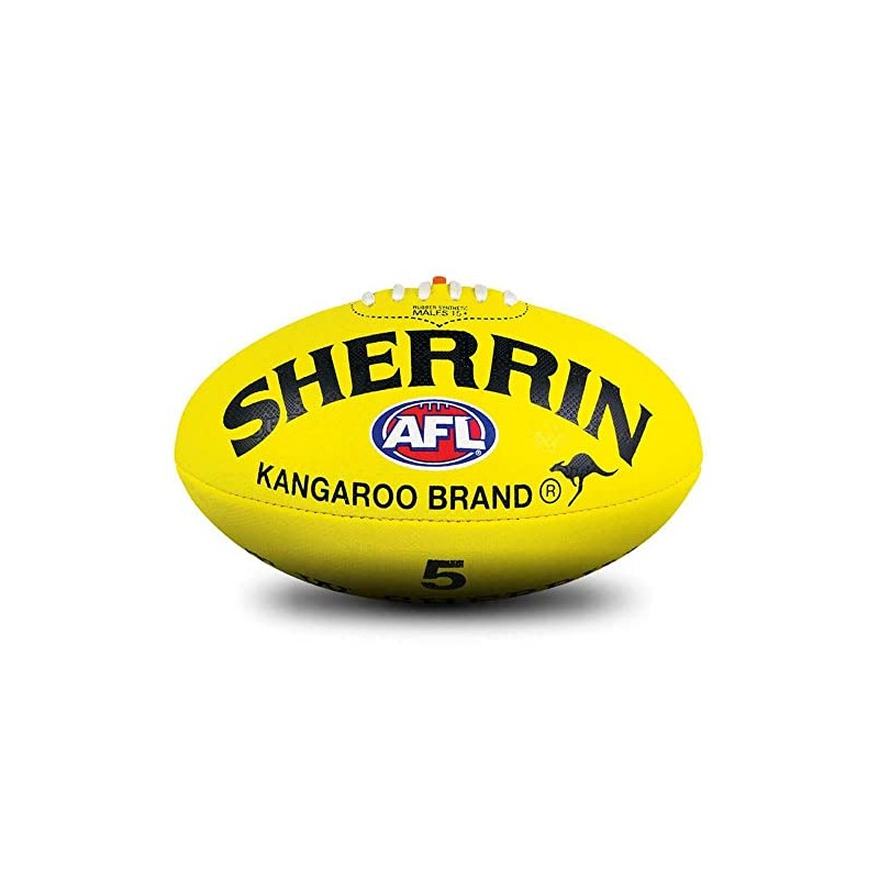 Sherrin KB All Surface Training Football, Yellow, Size 5
