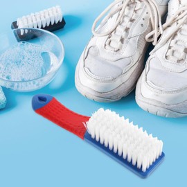 LALAFINA Shoes Brush for Sneakers and Boots Hard Bristle Shoe Cleaning Brush for Laundry Clothes Fabric and Household Stain Removal 2 Pack 5.90 X 1.18 X 0.78 in