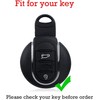 KUNIO Car Key Fob Cover Case Fit for Mini Cooper