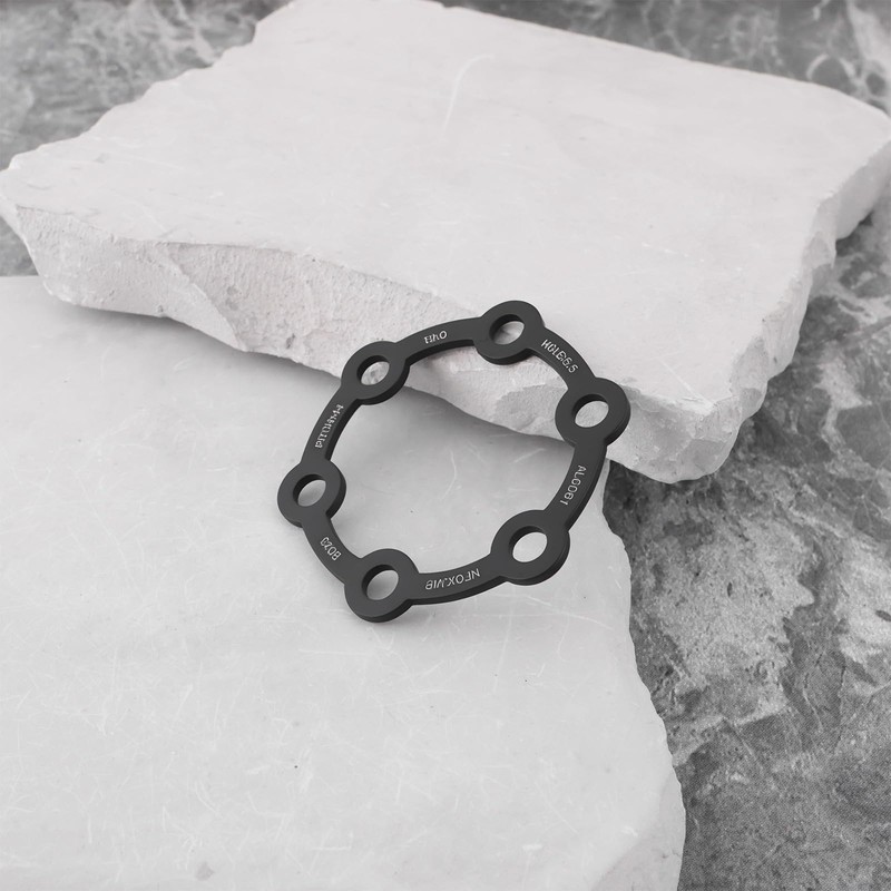 eMagTech 2mm Hub Brake Disc Spacer with Screws Aluminum Alloy