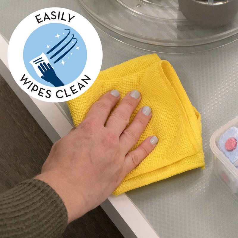 S&T INC. Under Sink Mat, Shelf Liner for Kitchen Cabinet