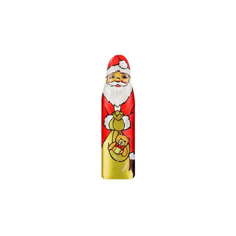 RIEGELEIN Solid Chocolate Santas, 125 GR