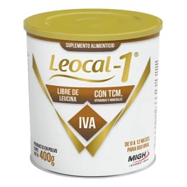 Suplemento Alimenticio Leocal 1 Migh 400 Gr Metabolico                                                                                                