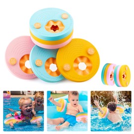 kaianda - Swimming Sleeves for Kids, Pack of 6 Foam Baby Cuffs, Dolphin Cuffs, Baby Swimming Discs