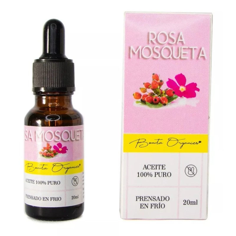 B ORGANICS Aceite De Rosa Mosqueta 100% Virgen Puro Premium