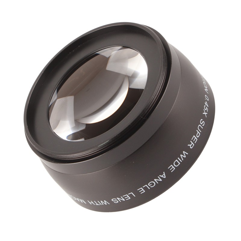 JSR‑1151 Advanced 58MM 0.45X Wide Angle Macro Lens Fit for