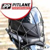 Pitlane Performance® Korbnetz Gepäcknetz Helmnetz 25x25 cm mit 6 Metallhaken;