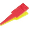 TRUSCO TPK-RY Rod Clip, Red/Yellow, Set of 4