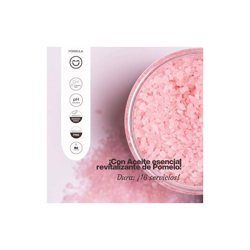NIMBO. Sales para spa de pies con aceites esenciales. Relajan,