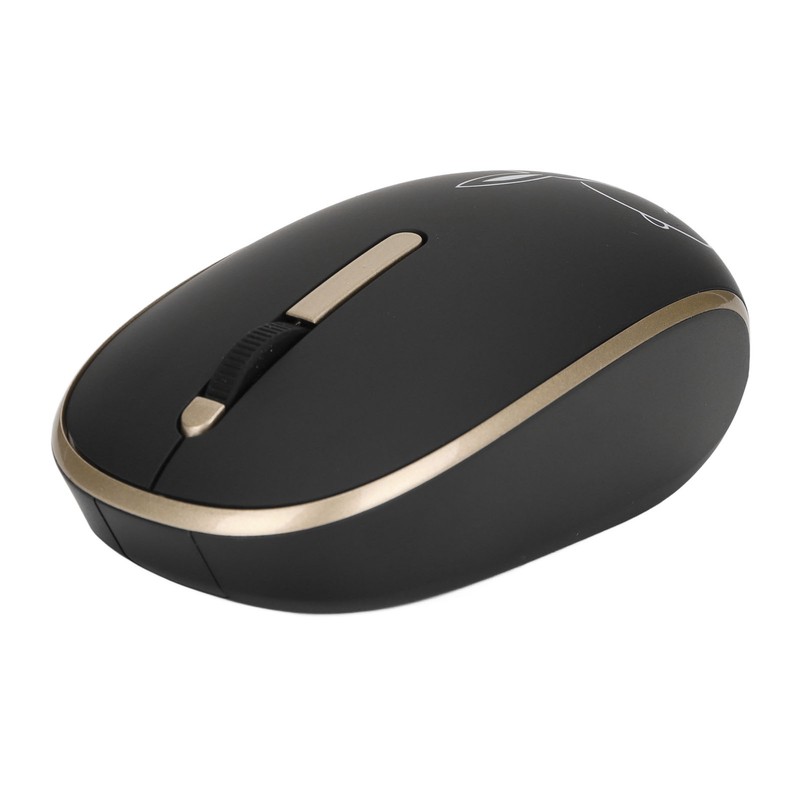 Wireless Type C Mouse 1200DPI Mute Button USB Dual Receiver