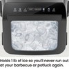 Iceman Dual-Size Ice Maker Countertop - Portable Ice Machine, Large