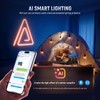 NEEWER 16.4ft/5m LED Strip Lights, Smart AI RGB Flexible Cuttable