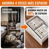 16PCS Bolsas de Almacenamiento de Vacío, Bolsas al Vacio Ropa