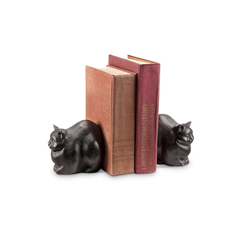 Chubby Cat Bookends