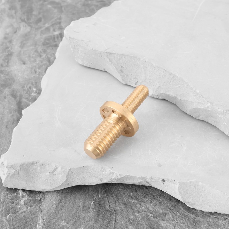EMSea 2pcs 1/2 Inch Pool Cue Brass Screw for Extended