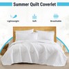 HLC.ME Lorenzo - 3 Piece King Size Quilt Set, Lightweight