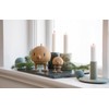 Hoptimist Bumble, Wooden Decoration, Bobble Figure & Lucky Charm Made