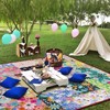 Supfitness Extra Large Picnic Blankets Waterproof Foldable (60 "x 80")